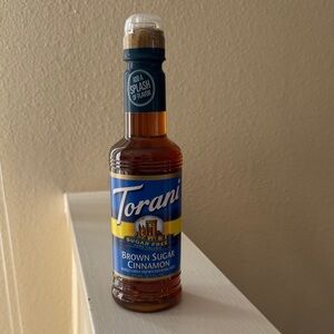 NWT Torani Brown Sugar Cinnamon Sugar Free Zero Calorie Syrup